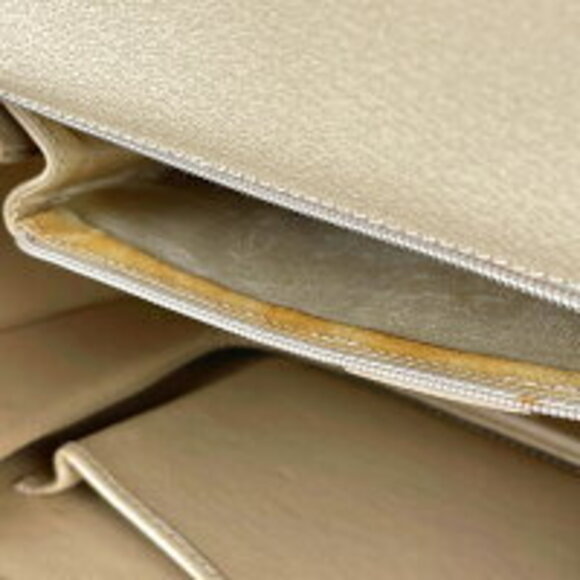 Gucci Bamboo Handbag Beige Leather - Picture 8 of 9